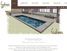 Tablet Screenshot of guilleminpaysagiste.fr